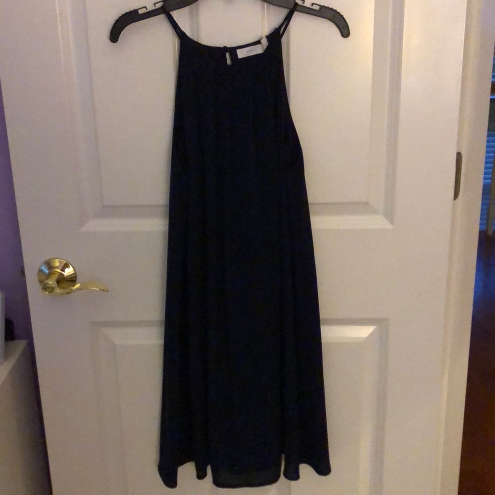 Barely Worn Formal Navy Blue Dress